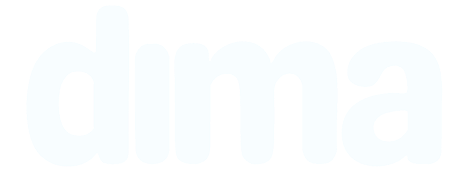 dima logo white